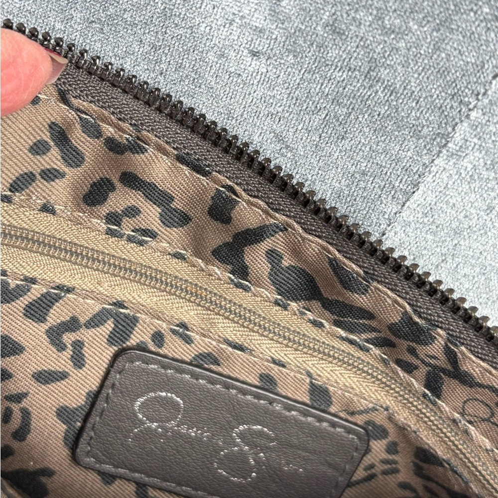 Jessica Simpson Black Crossbody Bag with Supple Faux Leather Adjustable Strap - Picture 3 of 10